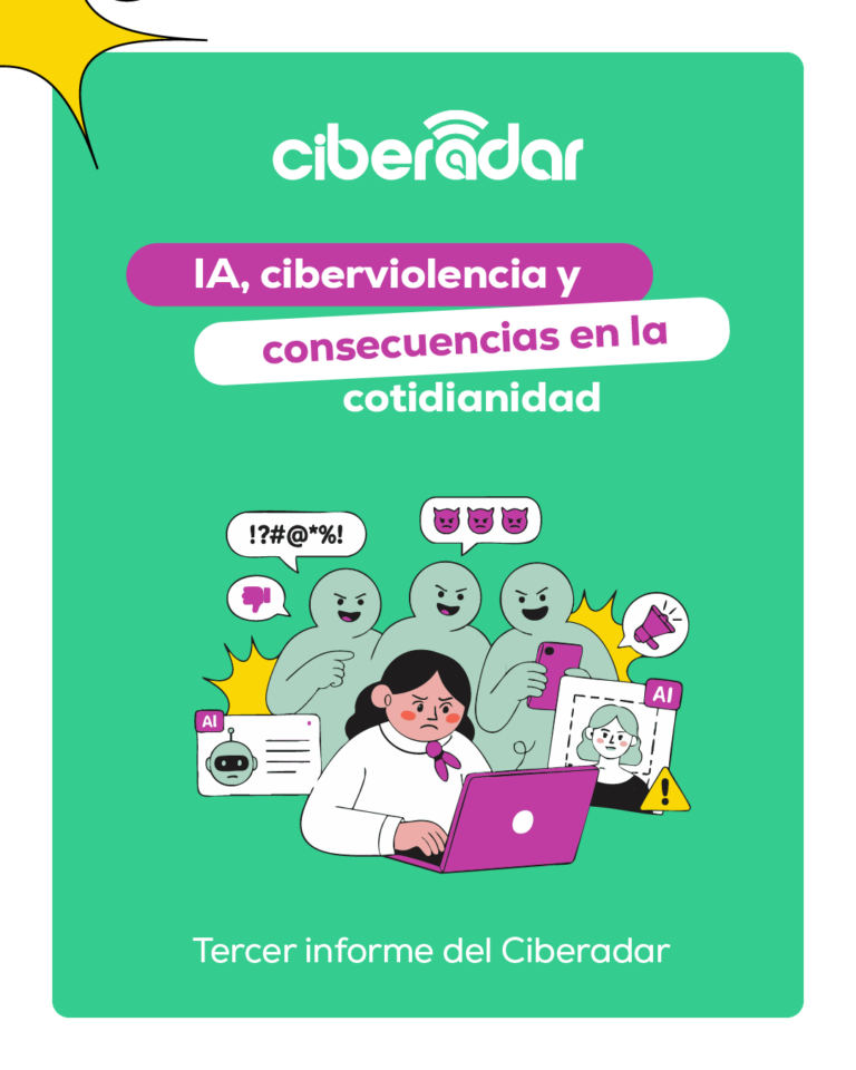 Infografía: AI, ciberviolencia y consecuencias en la cotidianidad
